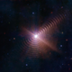 Imagen para el artículo titulado Los extraños anillos de polvo que rodean estas dos estrellas marcan el paso del tiempo